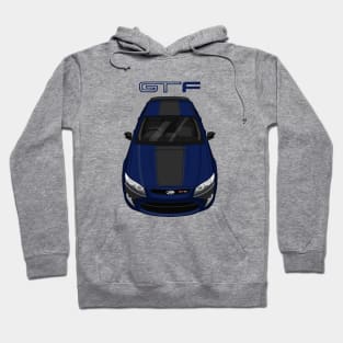 Ford Falcon GT-F 351 - Blue - Black Stripe Hoodie